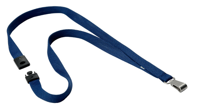 Textilkabel langlebig 8127 mit Carabiner Nacht blau