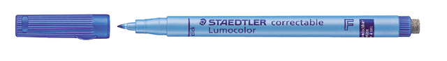 Filz -Tip Pen Staedtler Lumocolor 305 Nicht dauerhaft korrigierbar f Blau