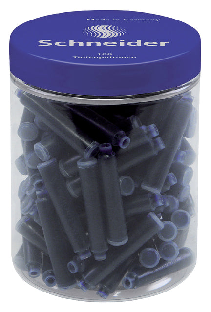 Tintenmuster Schneider Din Blue Pot 100 Pieces