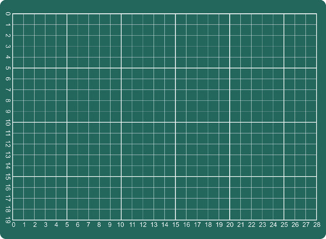 Schneiden Sie A4 300x220mm grün