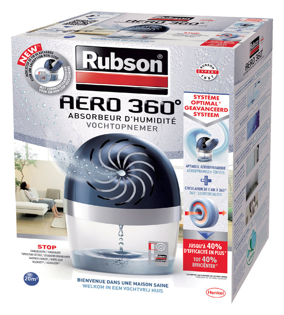 Feuchtigkeitsunternehmen Rubon Aero 360 vollständig