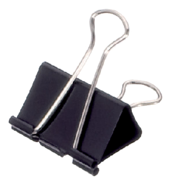 Papierklemme Maul 213 Foldback 40 mm Kapazität 17mm schwarz