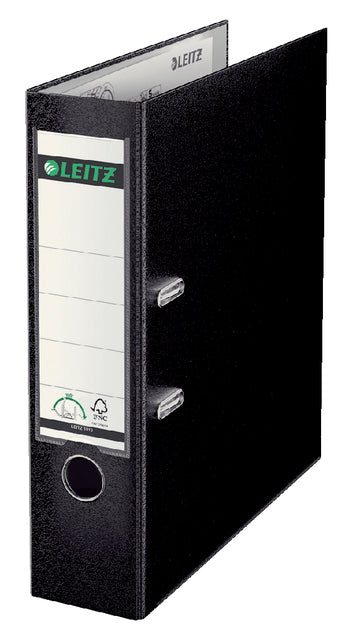 Ordner Leitz A4 80mm pp schwarz | 20 Teile