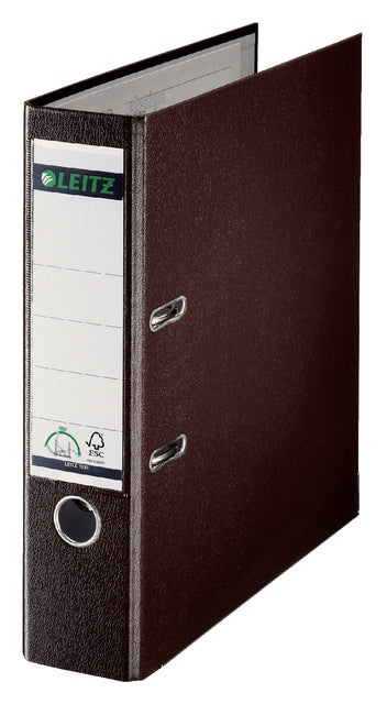 Ordner Leitz A4 80mm PP Brown | 20 Teile