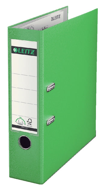 Ordner Leitz A4 80mm pp hellgrün | 20 Teile