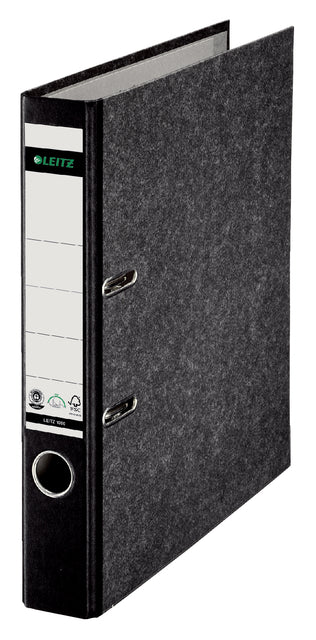 Ordner Leitz A4 50mm Pappe Curmed Black | 20 Teile