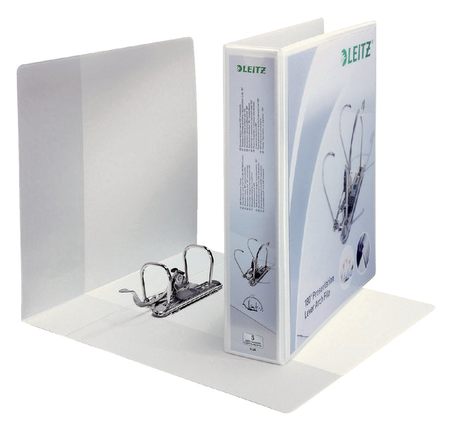 Ordner Leitz 4226 Panorama 180 ° 50mm PP A4 Maxi 3tas Weiß
