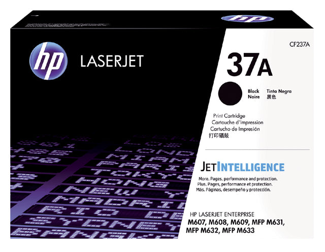 Tonercartridge HP CF237A 37A Schwarz