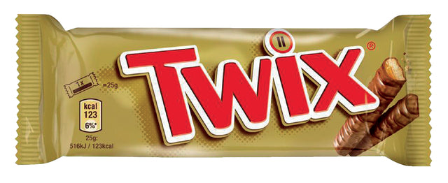 Twix - Candy Bar 25x50 Gramm