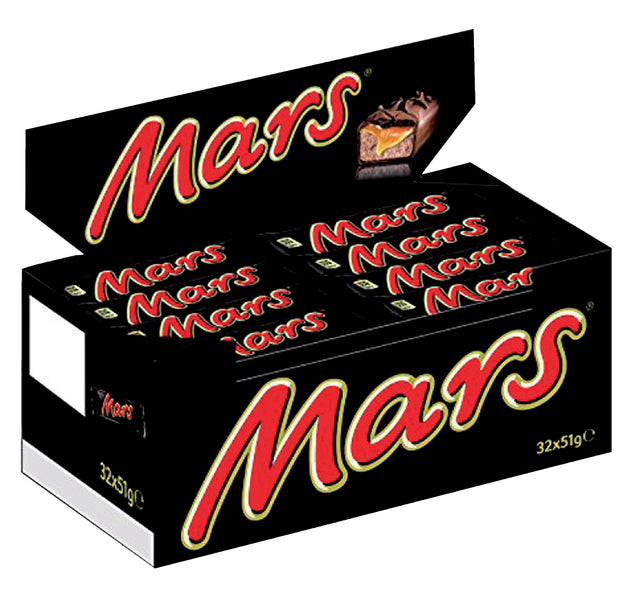 Mars Bars Single 51gr 32 Teile