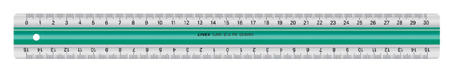 Lineal Linex Super S30 300mm transparent | 10 Stück