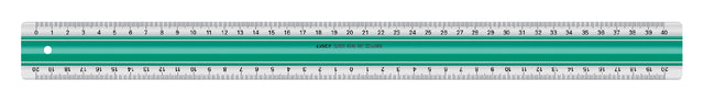 Lineal Linex Super S40 400mm transparent | 10 Stück