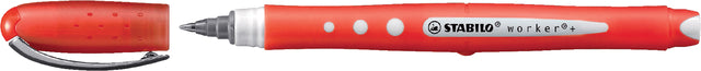 Rollerpen Stabilo -Arbeiter 0,5 mm farbenfrohe 2019/40 Rot | 10 Stück