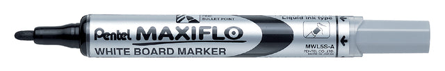 Filz -Tip Stift Pentel MWL5 Maxiflo Whiteboard Black 1mm | 12 Stücke