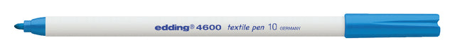 Filz -Tip Edding 4600 Textil um hellblau 1mm