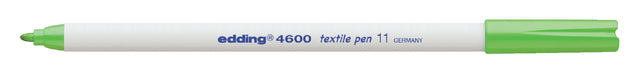 Filz -Tip Edding 4600 Textil um 1 mm hellgrün | 10 Stück