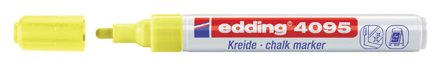 Chalkstift Edding 4095 um Neon Geel 2-3mm | 10 Stück
