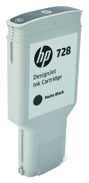 Tintenpatrone HP F9J68A 728 Matt Schwarz