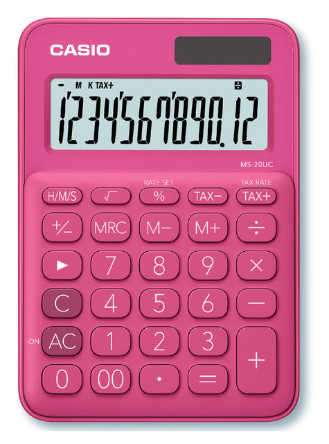 Taschenrechner Casio MS-20uc Red