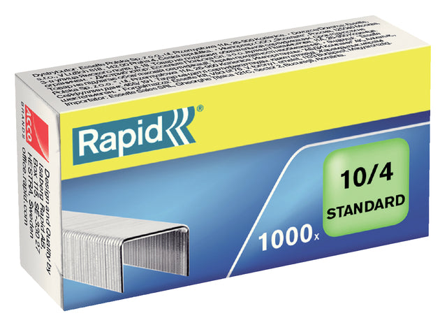 Rapid - Staples Nr. 10 Galv Standard 1000st | 20 Stücke