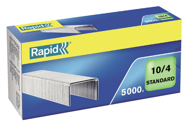 Staples Rapid Nr. 10 verzinkte Standard -5000 -Teile