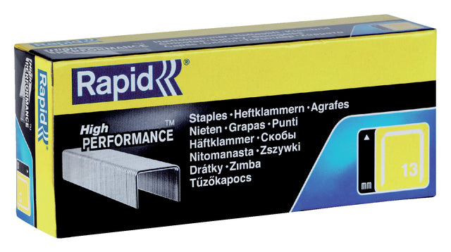 Staplid 13/8 verzinkter Standard 5000 Stücke