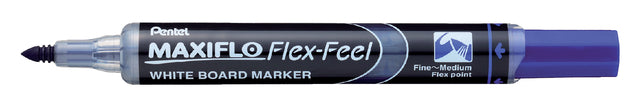 Filzstift Pentel MWL5SBF Maxiflo Whiteboard Blau 1-5mm | 12 Stücke