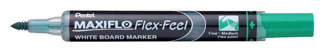 Filzstift Pentel MWL5SBF Maxiflo Whiteboard Grün 1-5mm | 12 Stücke