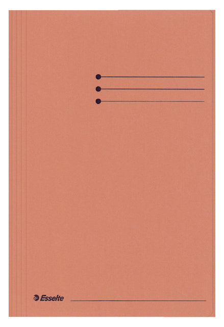 Dossier Ordner Esselte Folio 3 Ventile Manilla 275gr Oranje