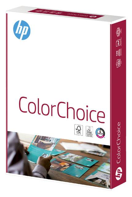 Farblaserpapier HP Farbauswahl A4 120gr Weiß 250vel