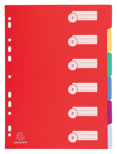 Tabplompla 225x297mm 11-lohl 6-teilige Assorti PP | 25 Stücke