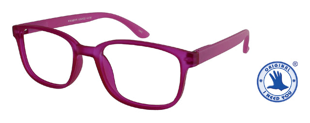Lesebrille x +2.50 Regenbogenrosa