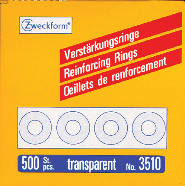 Verstärkungsringe Avery Zweckform 3510 13mm 500 Stück Persp | 10 Stück