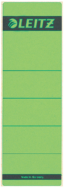 Back Label Leitz breit/kurz 62x192mm selbstadhäsives Grün