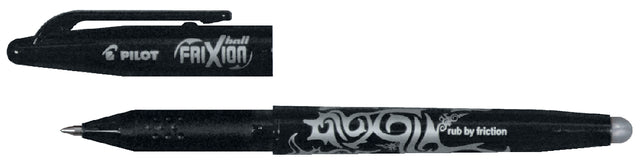 Rollerpen Pilot Frixion BL-FR7 Black 0,35 mm | 12 Stücke