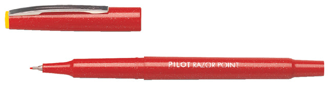 Fineliner Pilot Razor Point SW-10 PP Red 0,4mm | 12 Stücke