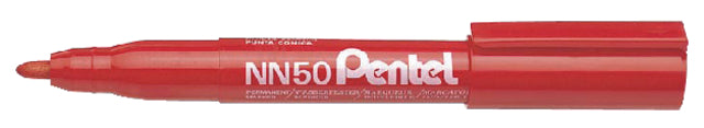 Filzstift Pentel NN50 rund rot 1,5-3 mm