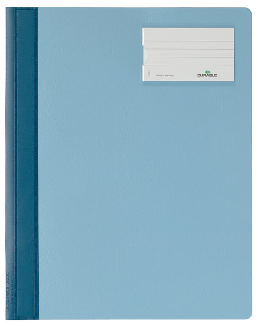 Fastright Haltlable A4 PVC -Etikettfenster blau