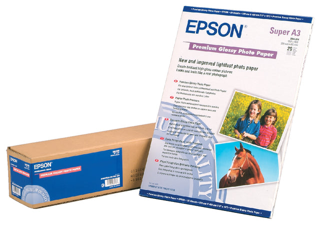 Tintenstrahlpapier Epson S041315 A3 Premium Gloss 20vel