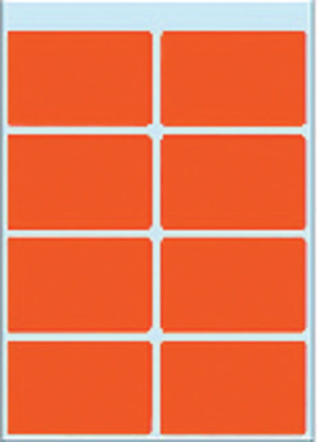 Label Herma 3692 26x40mm rot 40 Stück