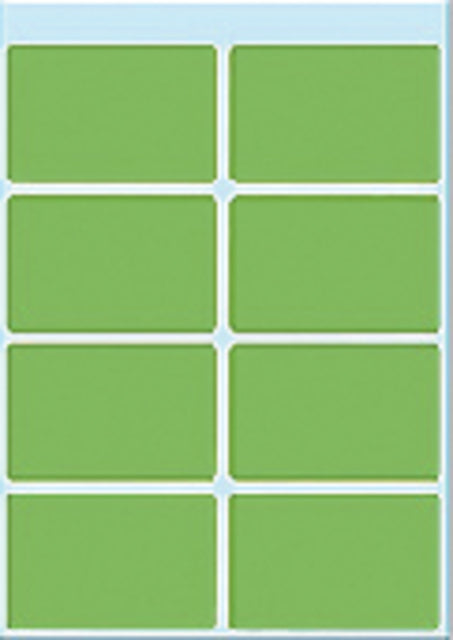 Etikett Herma 3695 26x40mm grün 40 Stück