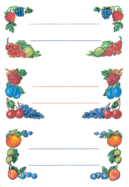 Label Herma 3784 Küchenfrucht