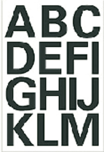 Herma 4167 25mm Label A-Z Black | 10 Stück
