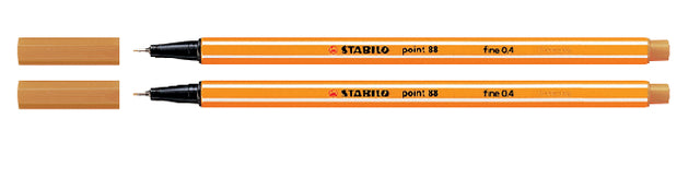 Fineliner Stabilo Point 88/54 Orange | 10 Stück