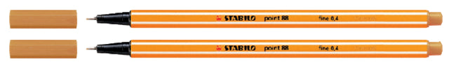 Fineliner Stabilo Punkt 88/26 Aprikose | 10 Stück