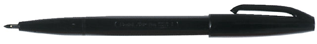 FINELINER PENTEL Signpen S520 Black 0,8 mm | 12 Stücke