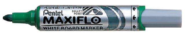 Filz -Tip Stift Pentel MWL5M Maxiflo Whiteboard Grün 3mm