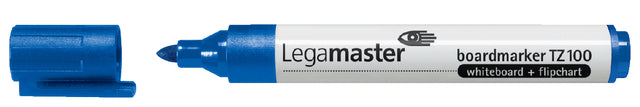 Filztip Stift Legamaster TZ100 Whiteboard um Blau 1,5-3mm | 10 Stück
