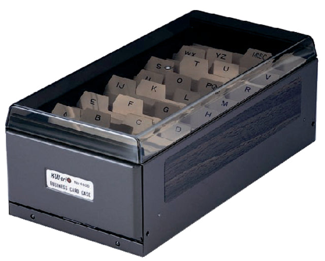 Visitenkarte Bin KW-Trio Metal für 600 Visitenkarten