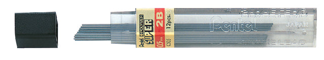 Bleistiftstift Pentel 0,5 mm schwarz pro Röhre 2b